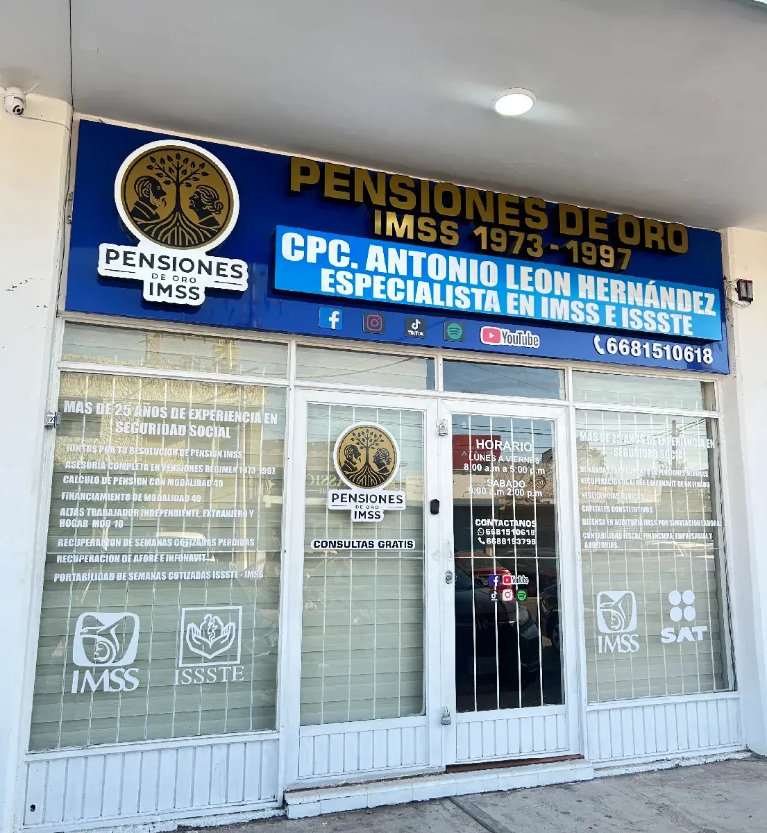 Oficina de Pensiones de Oro IMSS en Los Mochis